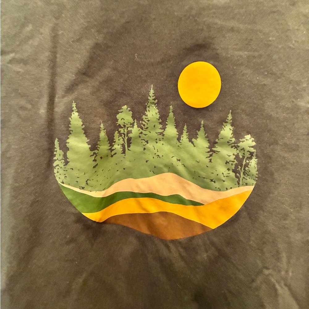 Tentree Graphic Tee with Nature Design - Picture 3 of 5